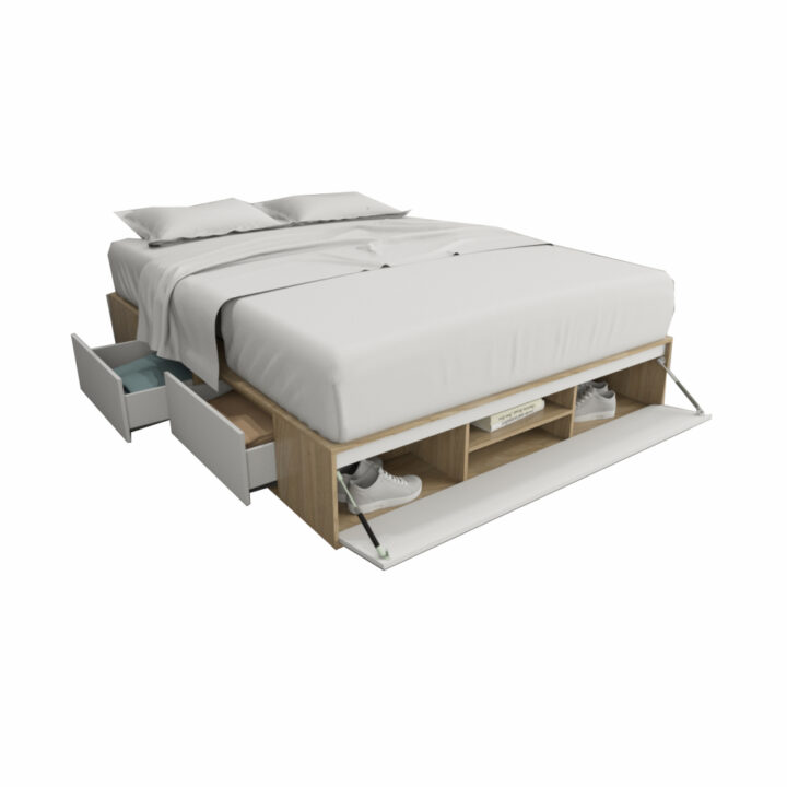 Box Base Minimal 6443 4 Cajones 1.60m - Imagen 2