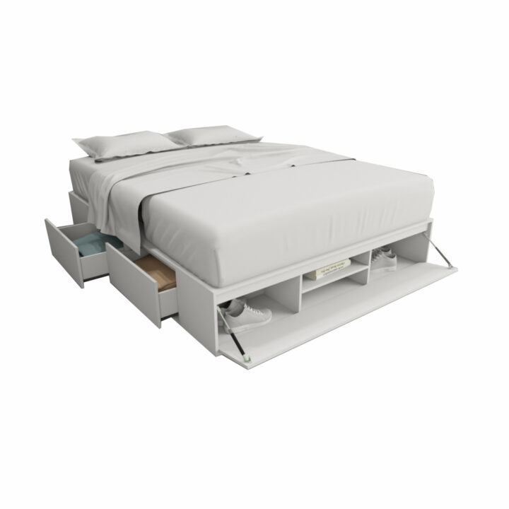 Box Base Minimal 6443 4 Cajones 1.60m - Imagen 4