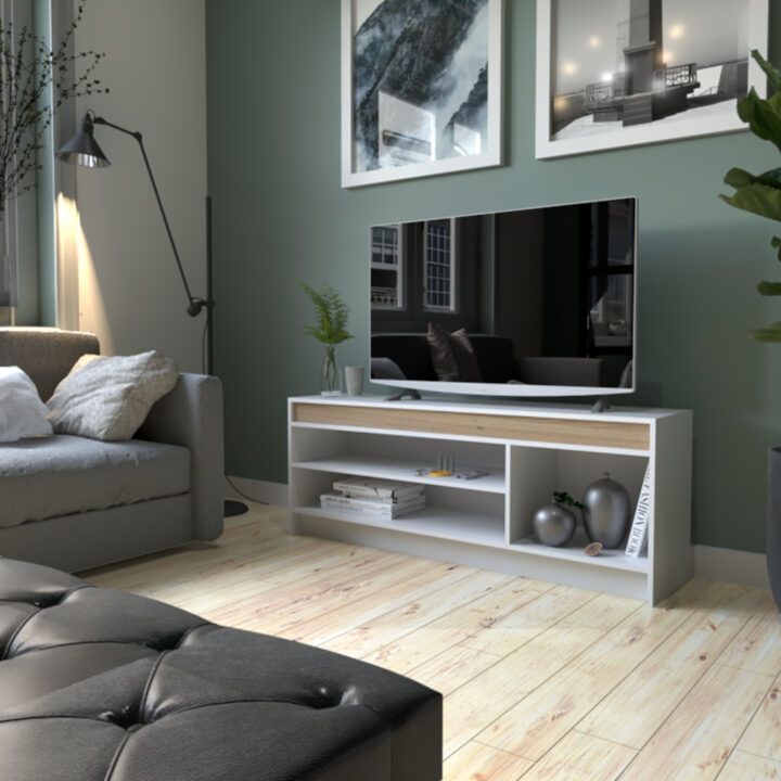 Mesa Tv Rack Home 1150 Abierto 1.35m - Image 3