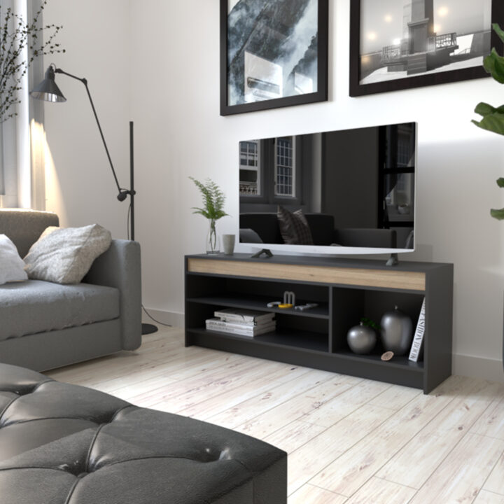 Mesa Tv Rack Home 1150 Abierto 1.35m - Image 4