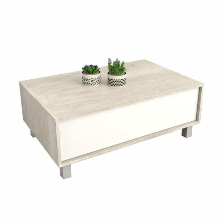 Mesa Centro Ratona Minimal 2021 Cajon Push 0.91m - Image 2