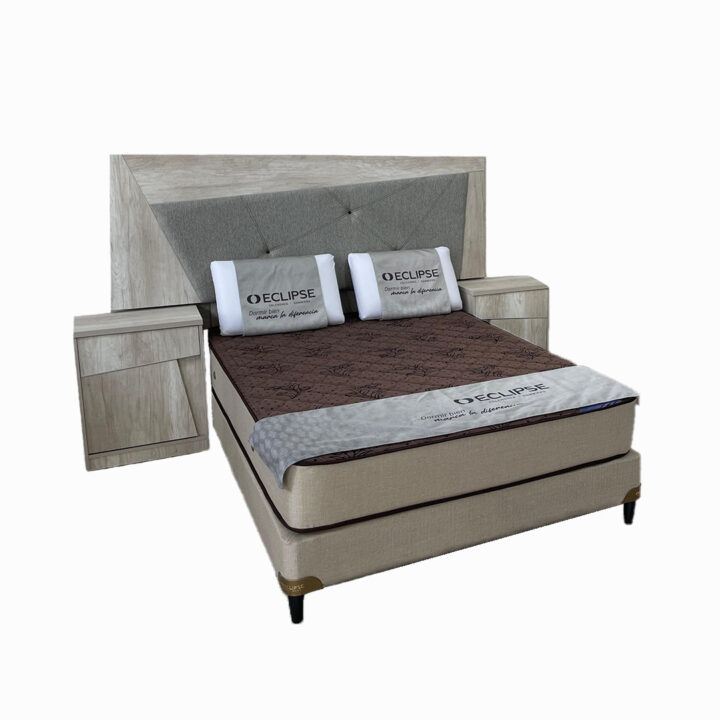 Conjunto de Sommier Roma RESORTE 140 X 190