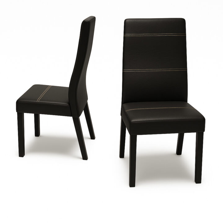 Silla Comedor Moderna Kendor Tapizada Curva - Image 3