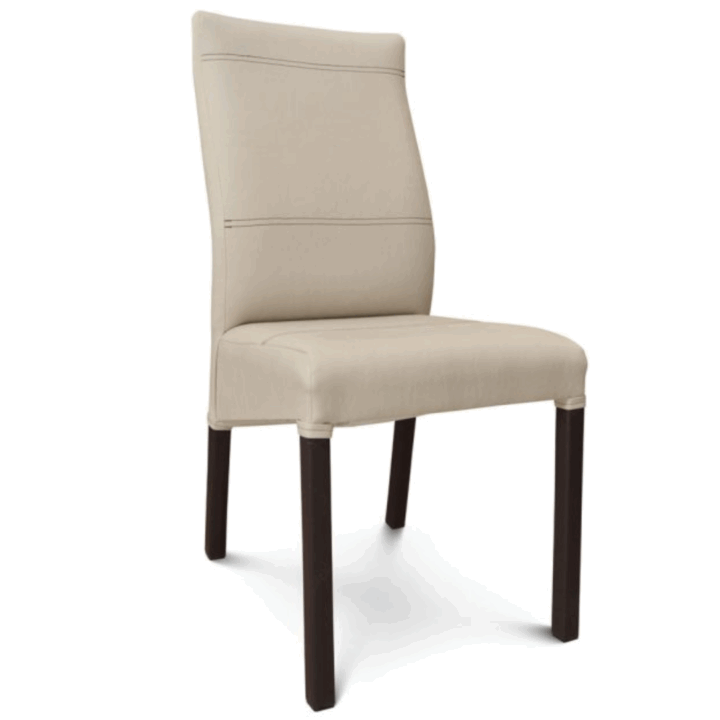 Silla Comedor Moderna Kendor Tapizada Curva