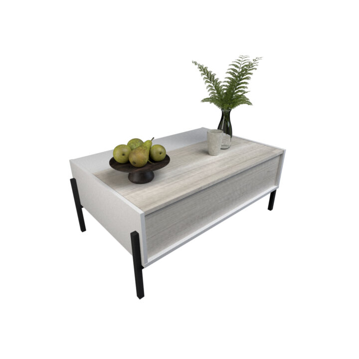 Mesa Centro Ratona Metalwood Industrial 2023 0.89m