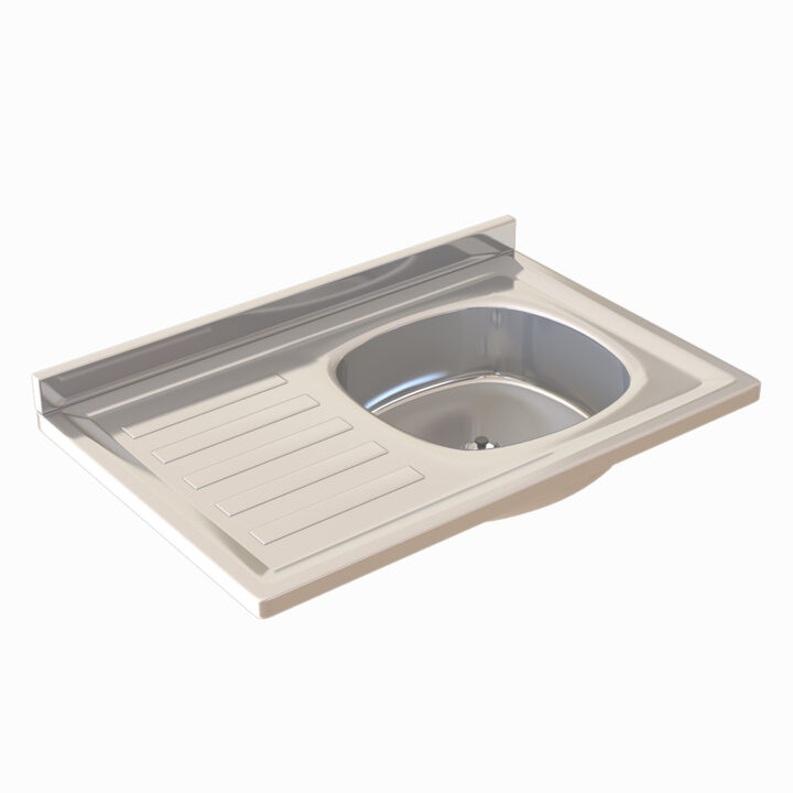 Mesada Acero Inoxidable 0.80m