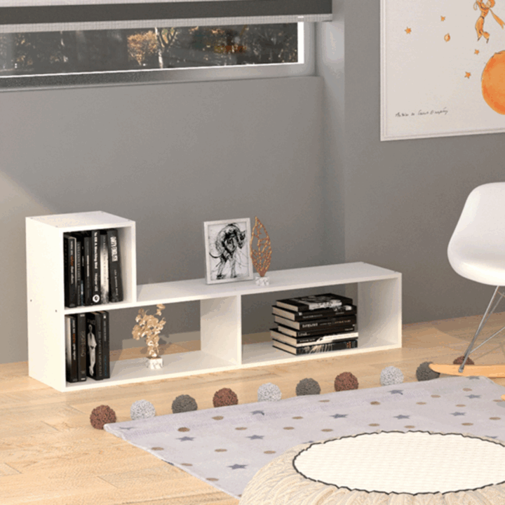Modulo Estante Organizador Biblioteca Rack Nature Funcional L - Image 2