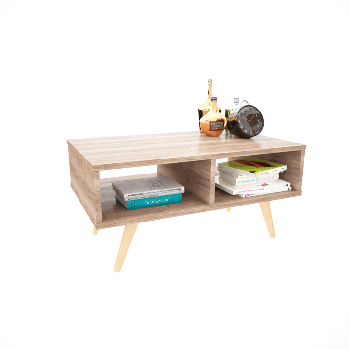 Mesa Centro Ratona Nordica Escandinava 0.80m - Imagen 3
