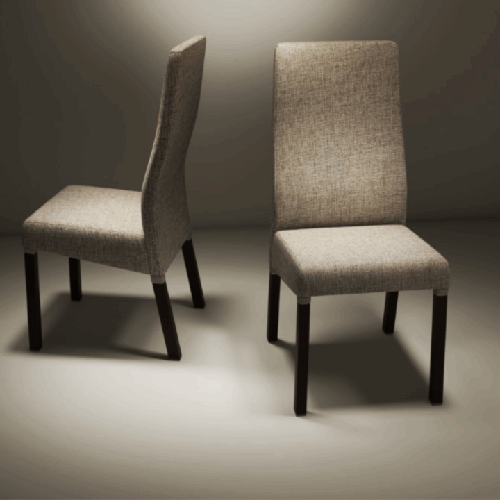 Silla Comedor Moderna Kendor Tapizada Curva - Image 5
